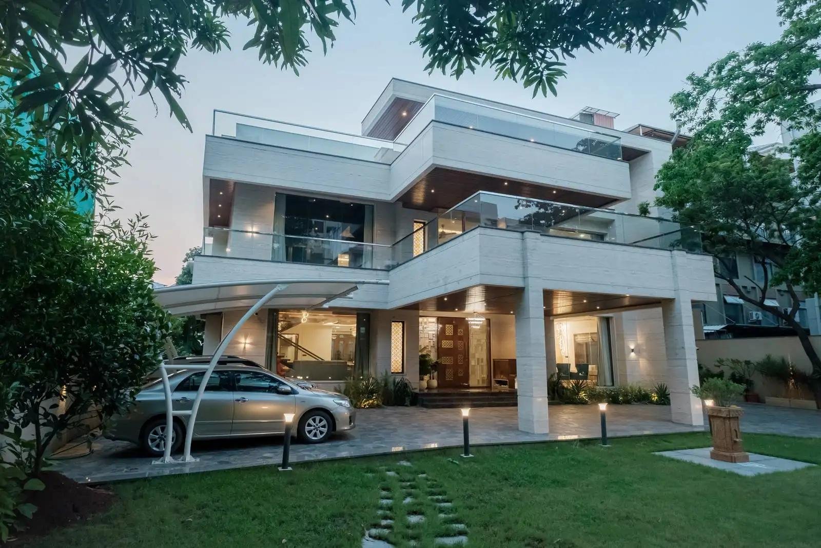 Modern interior living space